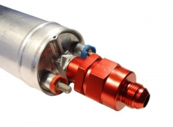 Zpětný ventil celo hliníkový ProRacing pro palivové pumpy Bosch 044 - D-08 (AN8) 3/4x16-UNF