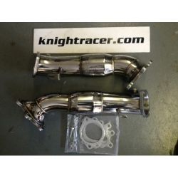 Downpipes s náhradami katalyzátorů Knight Racer Nissan GT-R R35 - 76-101-76mm