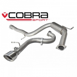 Catback výfuk Cobra Sport Audi A3 8P 2.0 TDI 2WD 3dv. (08-12)
