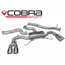 Catback výfuk Cobra Sport Audi S1 Quattro (14-) - verze bez rezonátoru