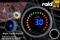 Raid Night flight digital - tlak turba + voltmetr