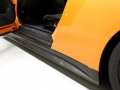 Karbonové boční prahy s nástavci Knight Racer Nissan GT-R R35 (08-) - Zele style