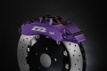 Přední brzdový kit D2 Racing pro Kia Sportage (10-), 8-pístkové brzdiče verze Sport, plovoucí kotouče 330x32mm | 