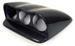 Držák budíků Subaru Impreza (01-07) - 3x budík 60mm (karbonový)