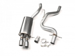 Catback výfuk Milltek VW Jetta 5 GLI 2.0 TFSI (06-10) - verze bez rezonátoru