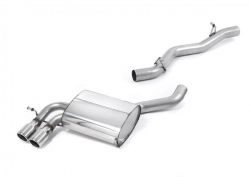 Catback výfuk Milltek Audi S3 8P 2.0 TFSI Quattro Sportback (07-12) - verze bez rezonátoru