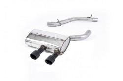 Catback výfuk Milltek VW Golf 5 R32 3.2 V6 (05-09) - verze bez rezonátoru - koncovka černá