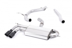 Particulate filter back výfuk Milltek VW Golf 6 GTD 2.0 TDi 170PS (09-14) - koncovka černá