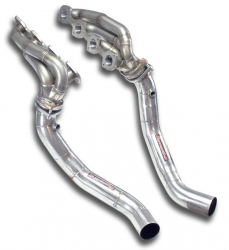 Lazené výfukové svody Supersprint Mercedes R230 SL 55 AMG V8 (02-07)