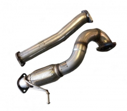 Downpipe s náhradou katalyzátoru Milltek Audi TT 8N 1.8T 225PS Quattro Coupe/Roadster (98-06) - závodní verze