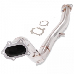 Downpipe s náhradou katalyzátorů Japspeed Subaru Impreza GC8 (92-00) 76-76mm