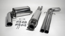 Catback výfuk Simons Volvo S60 Turbo 2WD 2.0T/2.4/2.5T T5/2.4D D5 (01-) - homologace