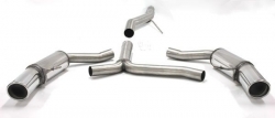 Catback výfuk Simons Audi A4 B8 FWD/Quattro Coupe/Sportback 2.0TDi (07-15) - homologace