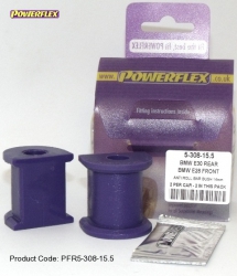 Silentbloky Powerflex BMW E36 Compact Rear Roll Bar Mounting Bush 15,5mm (6)