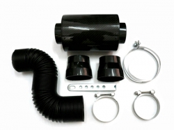 Universální kit sání uzavřené karbon - včetně filtru a hadic