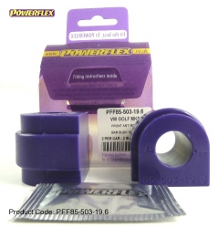 Silentbloky Powerflex VW Jetta / Bora / Vento Mk5 1K (05-) Front Anti Roll Bar Bush 19,6mm (3)