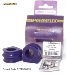 Silentbloky Powerflex VW Jetta / Bora / Vento Mk5 1K (05-) Front Anti Roll Bar Bush 23,6mm (3)