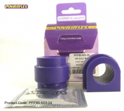 Silentbloky Powerflex VW Jetta / Bora / Vento Mk5 1K (05-) Front Anti Roll Bar Bush 24mm (3)