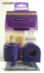 Silentbloky Powerflex VW Jetta / Bora / Vento Mk5 1K (05-) Rear Anti Roll Bar Bush 20,5mm (15)