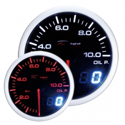 Přídavný budík Depo Racing Dual View - tlak oleje
