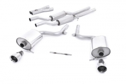 Catback výfuk Milltek Audi S4 B6 4.2 V8 Quattro Sedan/Avant/Cabrio (03-05) - verze s rezonátorem - koncovky leštěné GT