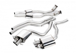 Catback výfuk Milltek Audi RS4 B8 4.2 FSI Quattro Avant (12-15) - verze bez rezonátorů