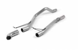 Catback výfuk Milltek VW Transporter T5 SWB 2.0 84/102PS (10-15) - verze bez rezonátoru - koncovka Discrete