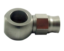 Banjo rovné D-03 (AN3) - délka 30mm - průměr oka 10,2mm - nerezové