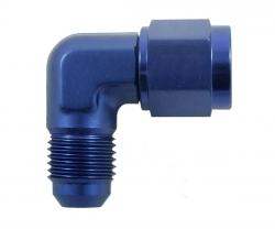 Spojovací fitinka koleno 90° D-10 (AN10) 7/8"x14-UNF - D-10 (AN10) 7/8"x14-UNF samec-samice