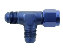 T rozbočovač 3x D-10 (AN10) 7/8"x14-UNF - 2x samec + 1x samice