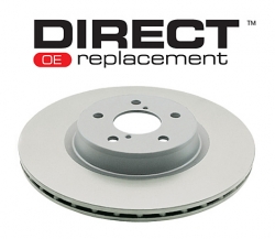 Brzdové kotouče DBA na Nissan 350Z 3.5 V6 17" kola (10/05-) - přední DBA2308