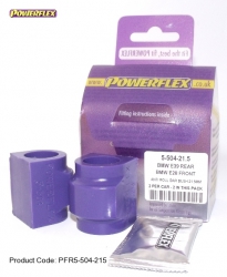 Silentbloky Powerflex BMW E46 (99-06) Rear Roll Bar Mounting Bush 21,5mm (4)