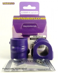 Silentbloky Powerflex Opel Vectra B (97-) Front Anti Roll Bar Mounting Bush 22mm (3)