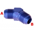 Spojovací fitinka koleno 90° D-12 (AN12) 1-1/16"x12-UNF - D-12 (AN12) 1-1/16"x12-UNF samec-samec