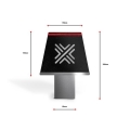 Univerzální sportovní filtr Pipercross výška 290mm x šířka 150mm - průměr 68mm