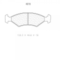 Brzdové destičky CL Brakes RC6 - 4016RC6