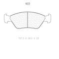 Brzdové destičky CL Brakes RC6-E - 4025RC6E