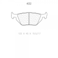 Brzdové destičky CL Brakes RC8 - 4032T15RC8