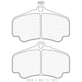 Brzdové destičky CL Brakes RC6 - 4055RC6
