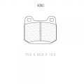 Brzdové destičky CL Brakes RC6-E - 4060RC6E