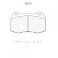 Brzdové destičky CL Brakes RC6 - 4061T16RC6