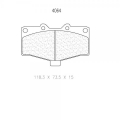 Brzdové destičky CL Brakes RC6 - 4064RC6
