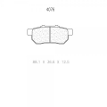 Brzdové destičky CL Brakes RC6 - 4076RC6