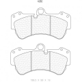 Brzdové destičky CL Brakes RC8 - 4080RC8