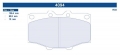 Brzdové destičky CL Brakes RC6 - 4094RC6