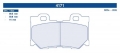 Brzdové destičky CL Brakes RC5+ - 4171RC5