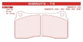 Brzdové destičky CL Brakes RC6 - 5008W52T16RC6