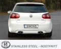 Catback výfuk Simons VW Golf 6 1.4TSi/1.8TSi (08-13) - homologace