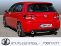 Catback výfuk Simons VW Golf 6 GTi 2.0TSi 211PS (09-12) - homologace