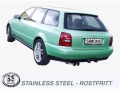 Catback výfuk Simons Audi A4 B5 Quattro Sedan/Avant 2.4/2.6/2.8/2.5TDI (94-00) - homologace